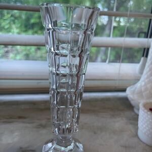 Cristal d’ arques durand crystal Vase soliflor France
